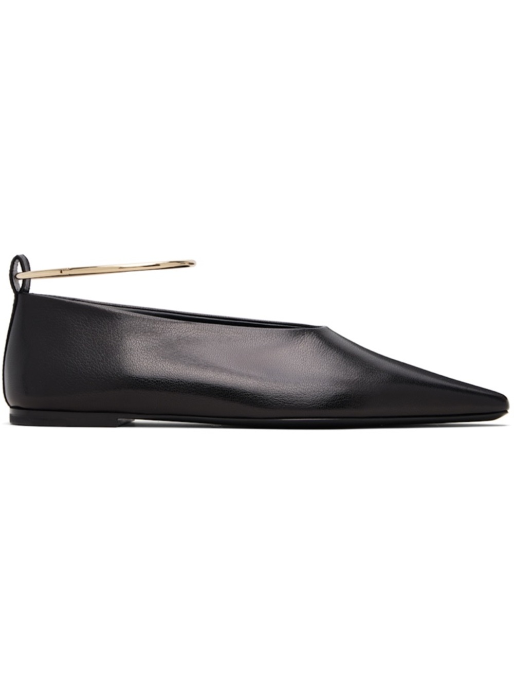 $990 JIL SANDER
Black Ring Ballerina Flats size 36